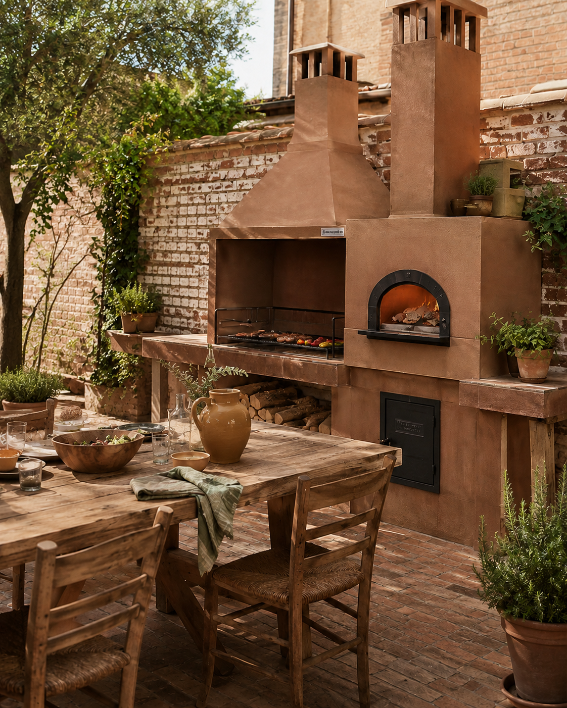 forno a legna e barbecue torino